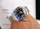 Perfect replica of the Rolex GMT black and blue ceramic bezel stainless steel watch (2)_th.jpg